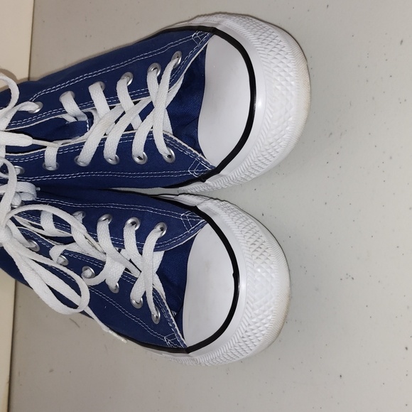 Converse Chunk Taylor high top blue   size mens 11 women 13 - Picture 7 of 16